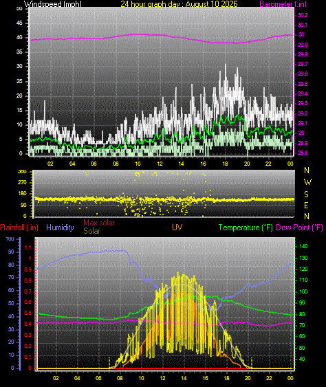 24 Hour Graph for Day 10