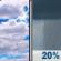 Sunday: Partly Sunny then Slight Chance Rain Showers